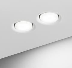 BH10 GX53 Led Trimless Recessed Light Soft Film Stretch Ceiling Lighting