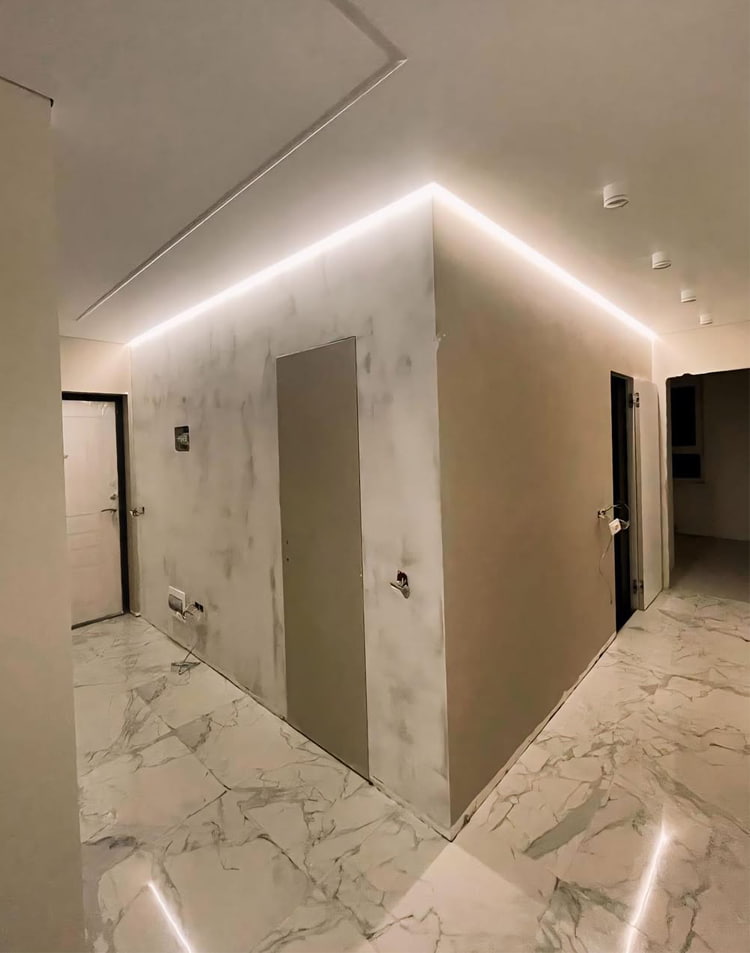 shadow gap in ceiling