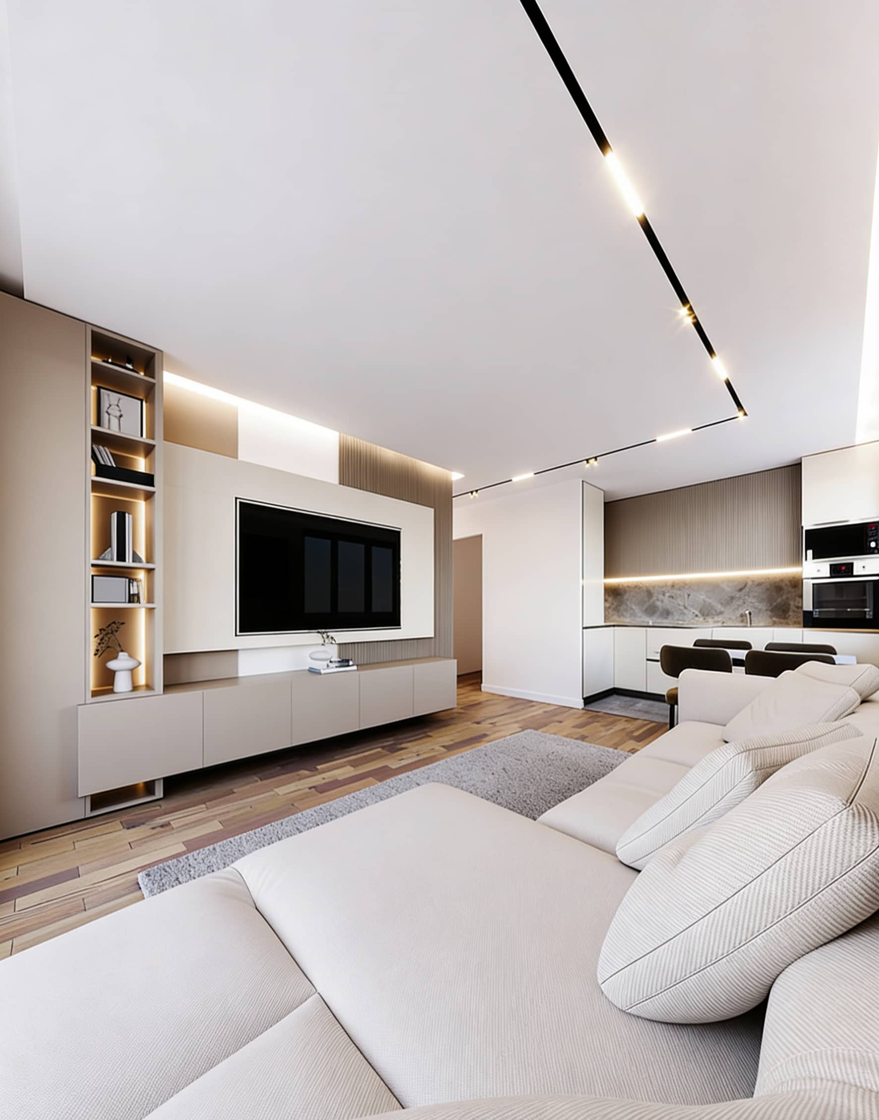 48V magnetic track light system