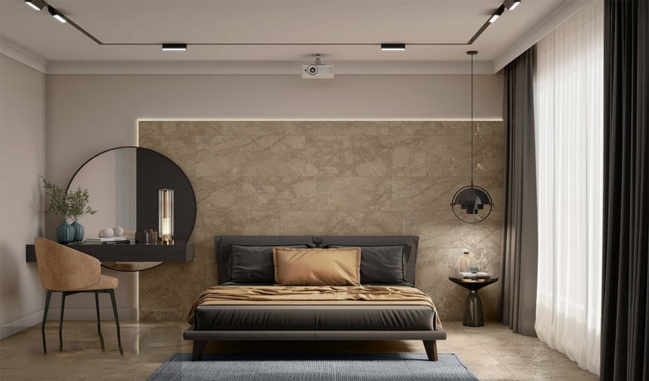 recessed magnetic track light