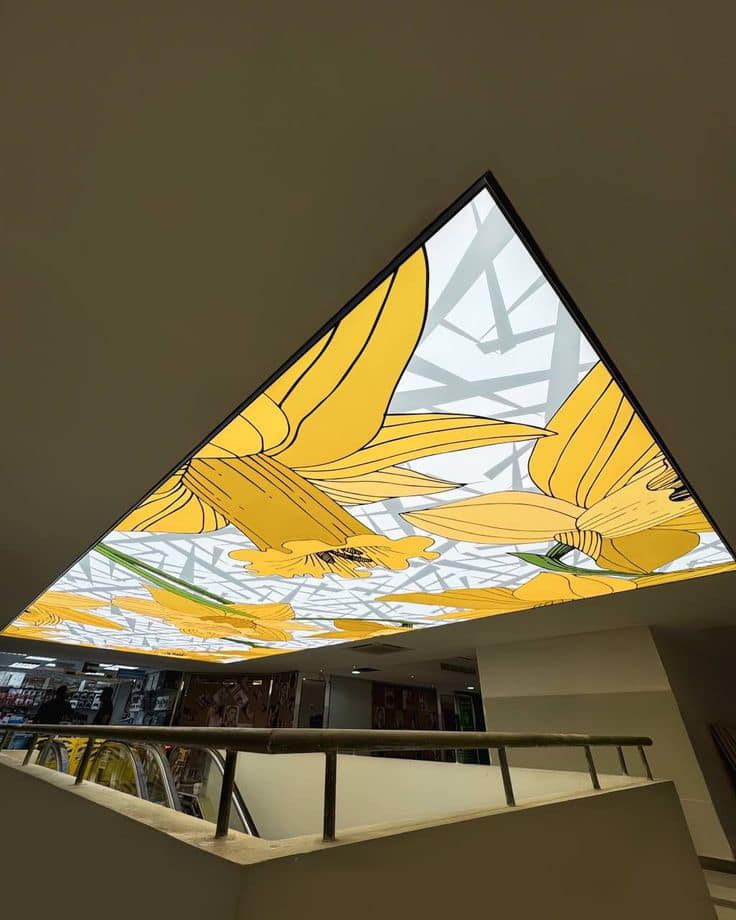 printed stretch ceiling