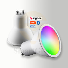 【SG601】5W WiFi Smart dimmable LED RGB Round Light Bulb with Bluetooth Pairing - (Tuya/Smartlife)