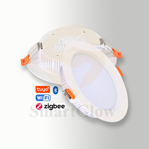 【SG603】4-inch Slim Smart RGBW Color Changing Round Led Recessed downlights