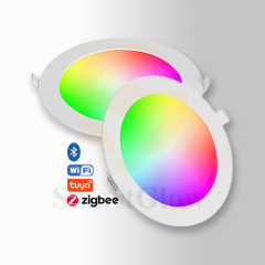 【SG604】10W Flat Led Can Lights Interior Smart Remote Control RGB Slim Led Downlight