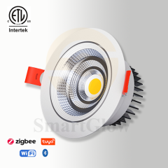【SG607】Modern 9W Led Ktichen Recessed Swicel Ceiling Spotlights RGB Dimmable Concealed Spotlight