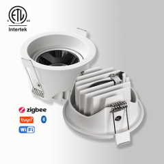 【SG801】Trimless sunken LED Osram Spotlights Commercial 180° Swivel Dimmable Ceiling spotlight