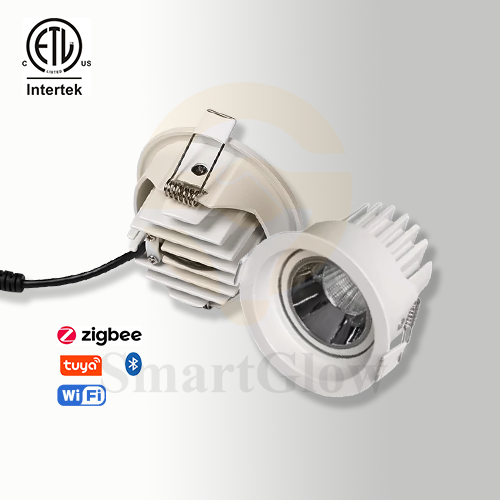 【SG801】Trimless sunken LED Osram Spotlights Commercial 180° Swivel Dimmable Ceiling spotlight