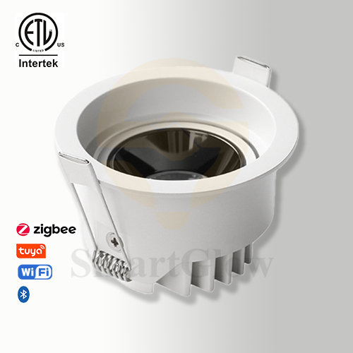 【SG801】Trimless sunken LED Osram Spotlights Commercial 180° Swivel Dimmable Ceiling spotlight