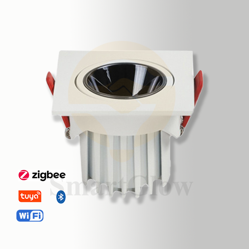 【SG807】Led Recessed Ceiling Spotlights Smart Dimmable Cob Adjustble ip65 Spotlight for Kitchen