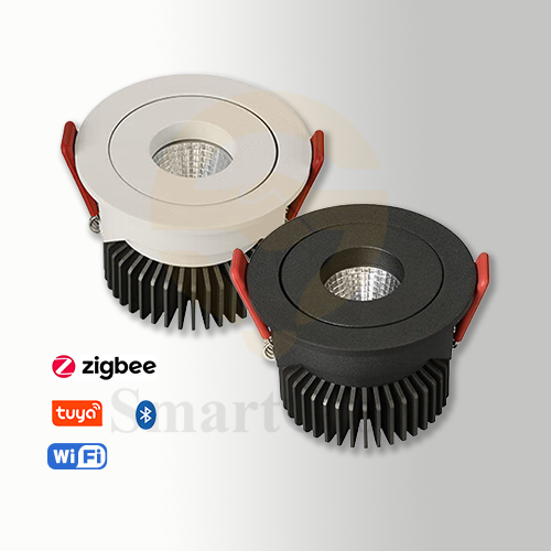 【SG808】Low Voltage Led Cob Gimbal Recessed Lighting Shallow Depth Inset Ceiing Swivel Can Spotlights