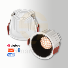 【SG809】2.5-inch Recessed LED Cob Anti Glare Downlight With White Trim