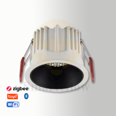 【SG809】2.5-inch Recessed LED Cob Anti Glare Downlight With White Trim