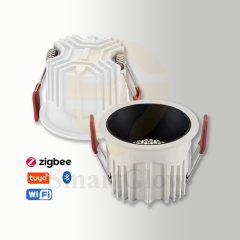 【SG809】2.5-inch Recessed LED Cob Anti Glare Downlight With White Trim