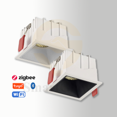 【SG810】Led Cob Pot Flush Lights Smart Dimmable Double Intrgral Ceiling Spotlight for Bathroom