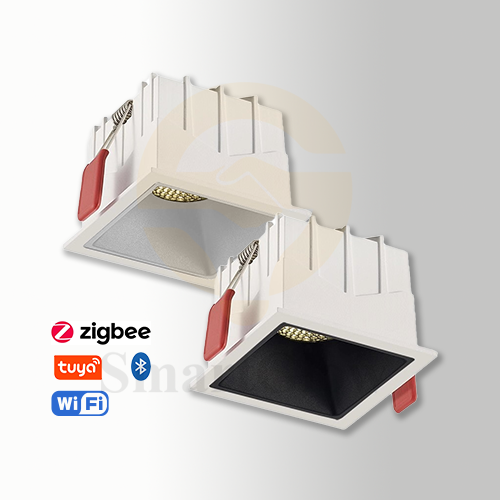 【SG810】Led Cob Pot Flush Lights Smart Dimmable Double Intrgral Ceiling Spotlight for Bathroom