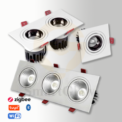 【SG814】Low Voltage Inset Ceiling Spot Downlights Smart Control Led Dimmable Commercial Can Spotlight