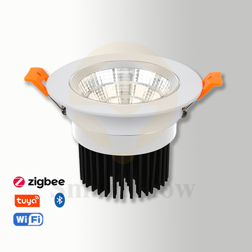 【SG821】Flush White Concealed Spotlight Dimmable Waterproof Ceiling Led Cob Spotlights for Kitchen