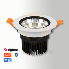 【SG821】Flush White Concealed Spotlight Dimmable Waterproof Ceiling Led Cob Spotlights for Kitchen