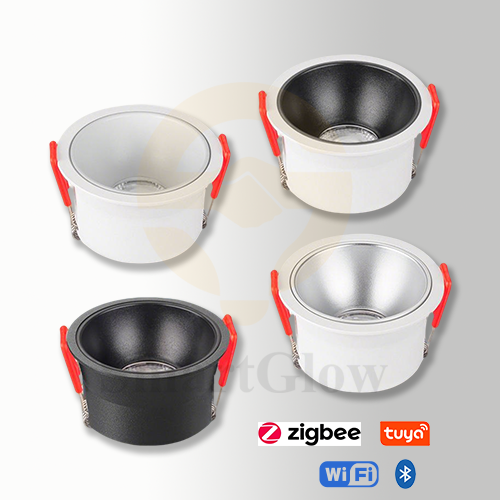 【SG828】Smart Adjustable Livingroom Downlights With Transformer 10W Led Cob Bathroom Downlight ip65