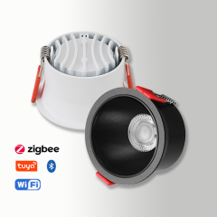 【SG828】Smart Adjustable Livingroom Downlights With Transformer 10W Led Cob Bathroom Downlight ip65