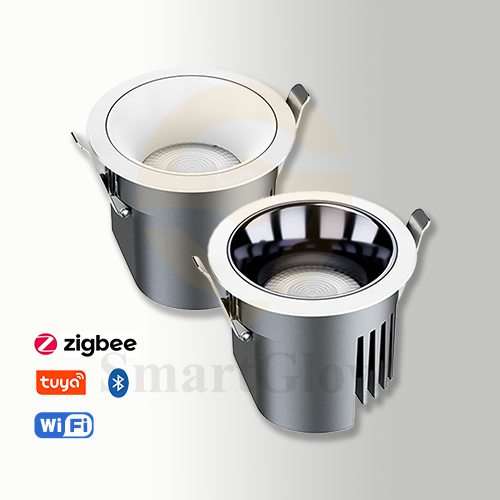 【SG831】Low Voltage Tiltable Matte Black Downlights 12V Recessed Ceiling ip65 Smart Downlight