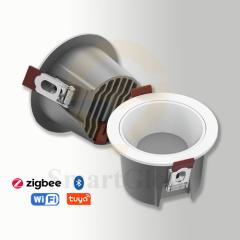 【SG832】60/80/100mm Designer Chrome Led Recessed Downlight Waterproof Smart Dimmable Led Downlight