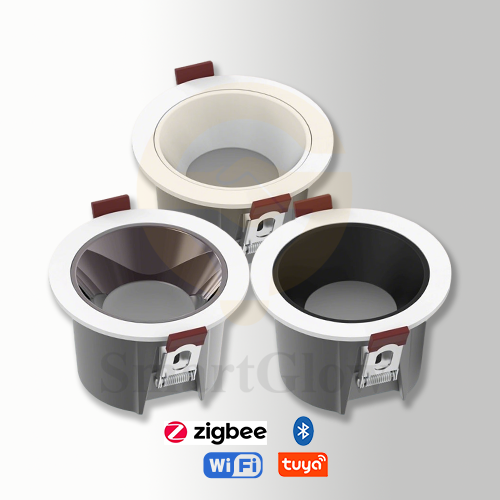 【SG832】60/80/100mm Designer Chrome Led Recessed Downlight Waterproof Smart Dimmable Led Downlight