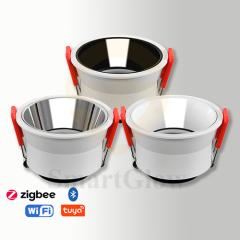 【SG833】12W Cob Anti Glare Ceiling Recessed Downlight Smart Small Dimmable Integral Led Downlight