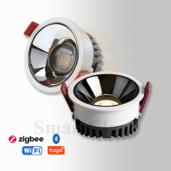 【SG834】Best Adjustable Commercial ip65 Led Cob Downlight Smart Dimmable Remote Control Downlight