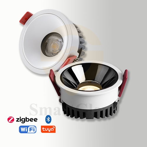 【SG834】Best Adjustable Commercial ip65 Led Cob Downlight Smart Dimmable Remote Control Downlight