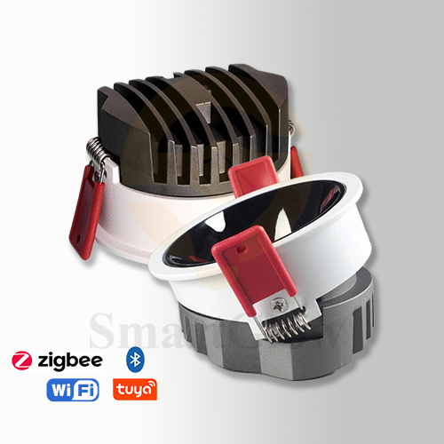 【SG834】Best Adjustable Commercial ip65 Led Cob Downlight Smart Dimmable Remote Control Downlight