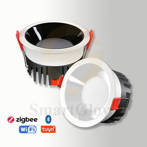 【SG835】12W Interior Recessed Downlighting Cheap 24V Smart Install Ceiling Downlight 3000K