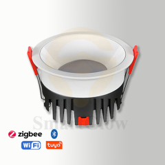 【SG835】12W Interior Recessed Downlighting Cheap 24V Smart Install Ceiling Downlight 3000K