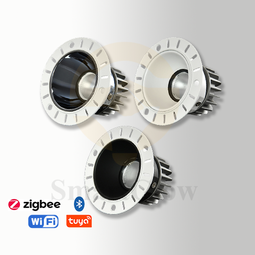 【SG837】Led Cob Brushed Chrome Downlights Replacement Recessed ip65 Kitchen Led Spotlight for Sale