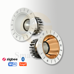 【SG837】Led Cob Brushed Chrome Downlights Replacement Recessed ip65 Kitchen Led Spotlight for Sale
