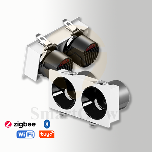 【SG839】Matte Black Led Cob Concealed Spotlight Waterproof Adjustable Ceiling Recessed Soptlight