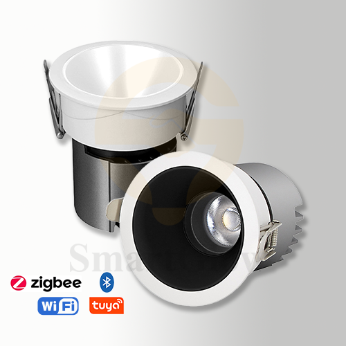 【SG840】Smart Sunken Led Cob Recessed Bathroom Spotlight 12V Adjustable Ceiling Spotlight