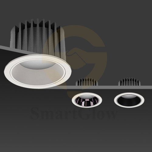 【SG842】2.5-inch Integral Dimmable Shallow Recessed LED Downlight With White Trim