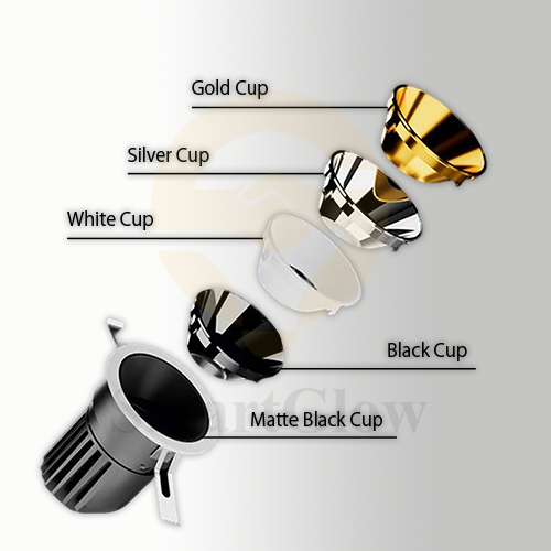 【SG843】Modern Trimless Recessed Spot Lights Led Adjustable Remote Control Swicel Spotlight