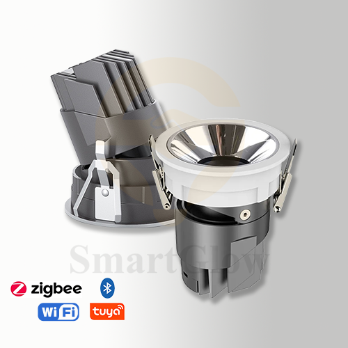 【SG844】Led Cob Recessed Swivel Shallow Depth Spotlights Adjustable Bathroom Spotlight ip65