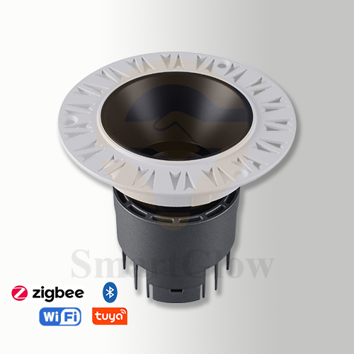 【SG845】12W Led Cob Adjustable Ceiling Downlight Dimmable White ip65 Recessed Spotlight for Bathroom