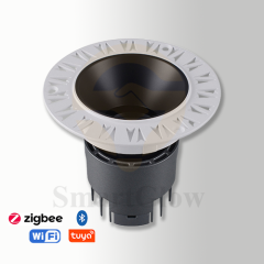 【SG845】12W Led Cob Adjustable Ceiling Downlight Dimmable White ip65 Recessed Spotlight for Bathroom