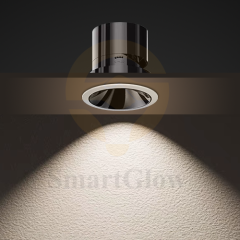 【SG847】Low Voltage Black Integral Waterproof Kitchen Ceiling Spotlight Smart 10Inch 12V Recessed Light