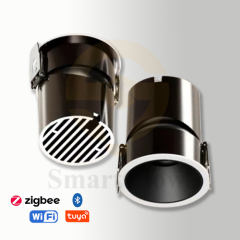 【SG847】Low Voltage Black Integral Waterproof Kitchen Ceiling Spotlight Smart 10Inch 12V Recessed Light