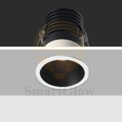 【SG849】Commercial Tiltable Led Cob Downlight 18W Smart Recessed Fire Rated Led Spotlights