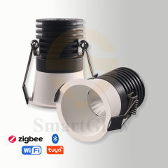 【SG849】Commercial Tiltable Led Cob Downlight 18W Smart Recessed Fire Rated Led Spotlights