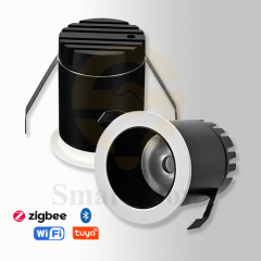 【SG850】Small Led Cob Spot Recessed Can Lighting Mini Matte Black Shallow Ceiling Spotlights