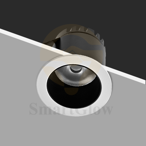 【SG850】Small Led Cob Spot Recessed Can Lighting Mini Matte Black Shallow Ceiling Spotlights