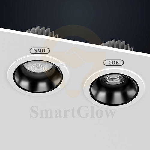 【SG851】Smart Tilt Led Cob Downlights With Transformer Bathroom Dimmable Recessed Led Spotlight