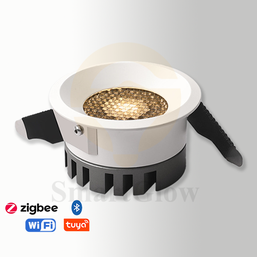 【SG853】Buy 10W Dimmable Led Cob White 80mm Downlight 4000K Sunken Ceiling Anti Glare Spotlights